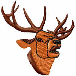 Gazelle Embroidery Design 5